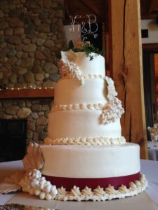 Grapes Wedding Cake