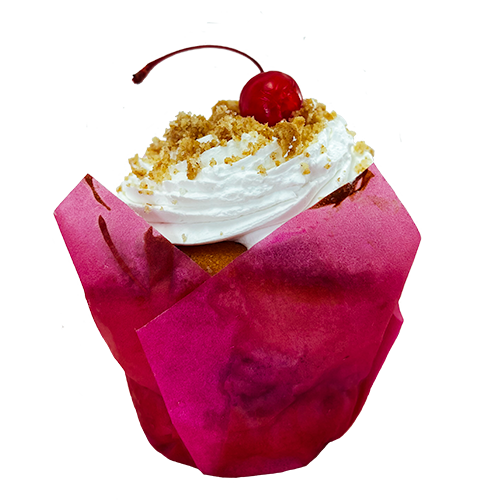 Cherry Cheesecake cupcake