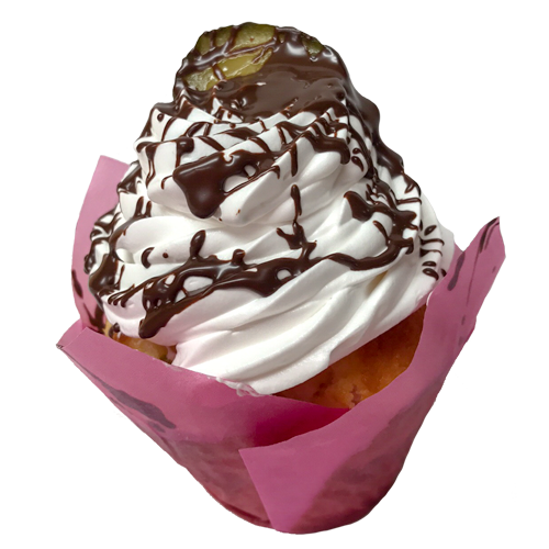 Chocolate Covered Sweet Pickle cupcake