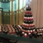 French Theme Cupcake Table