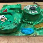 Golf Course Cake